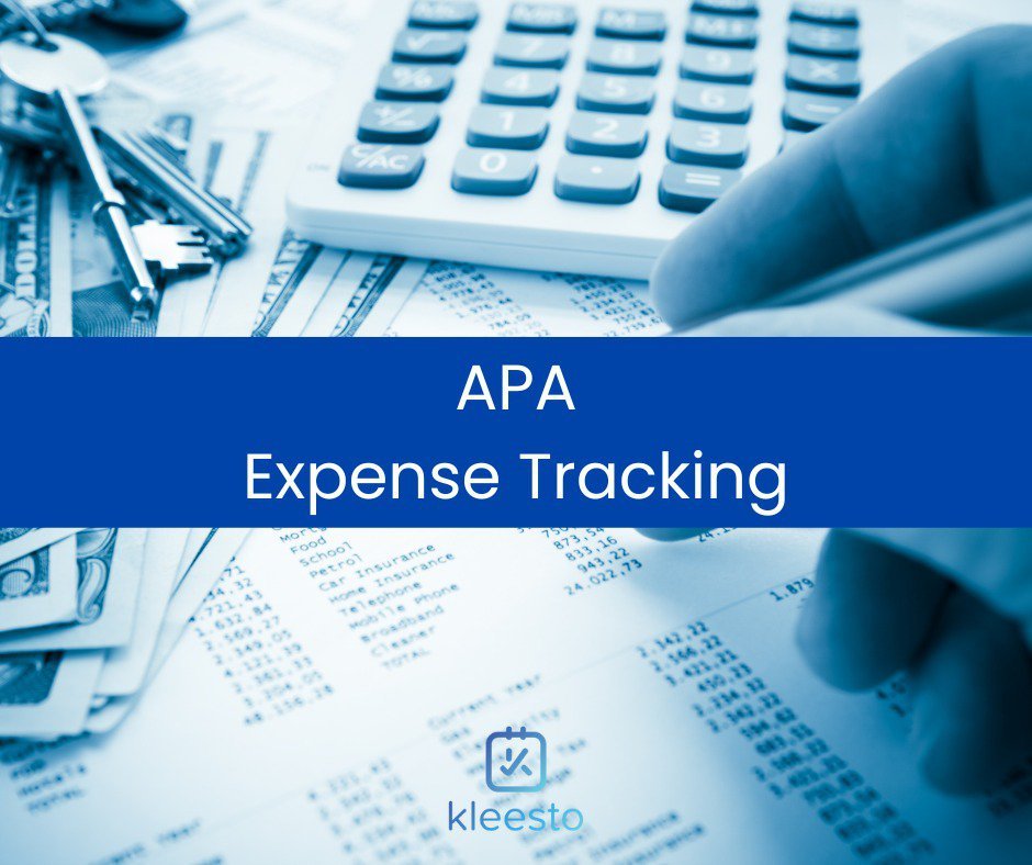 APA Expense Tracking